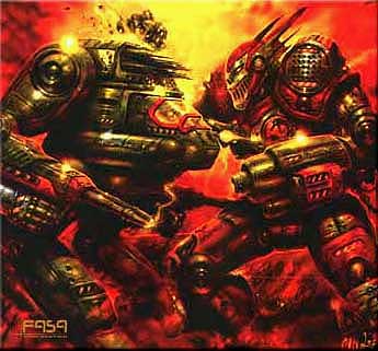 Stormcrow fighting an Akuma